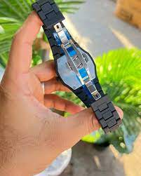 Black Arabic Aura Watch